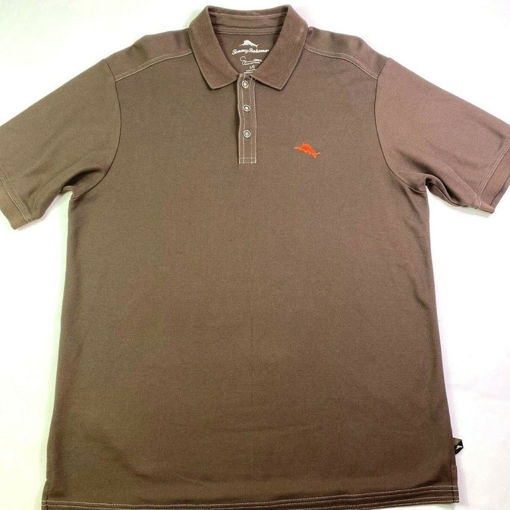 Tommy Bahama SuPima Big Marlin Logo SS Polo LARGE